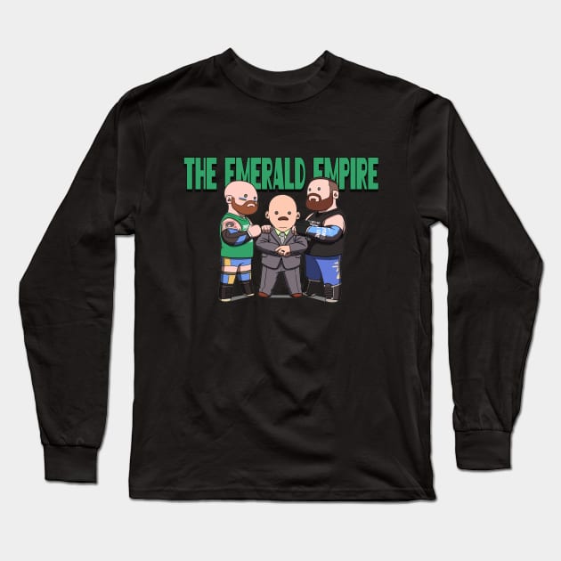 The Emerald Empire anime design Long Sleeve T-Shirt by Cult Classic Clothing